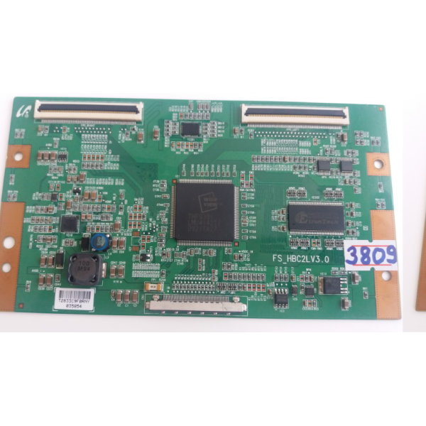 FS_HBC2LV3.0, 2833C, T2833CPF0RNY, LOGİC BOARD, T-CON BOARD, T-CON ADRES KARTI, TCON BOARD